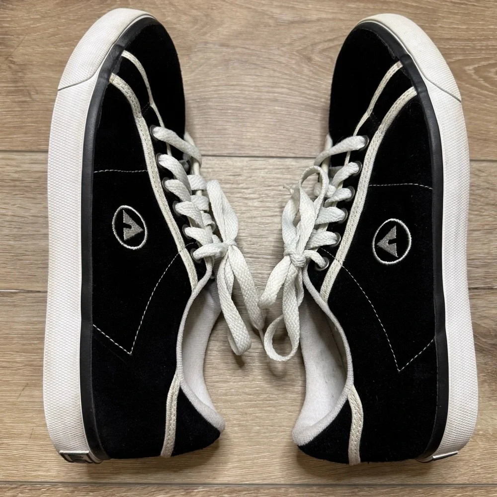 VINTAGE Y2K AIRWALK Sneakers Black & White Casual Sneakers Men’s Size 8.5 - Picture 5 of 14